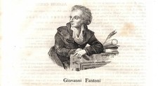 Stampa antica GIOVANNI FANTONI