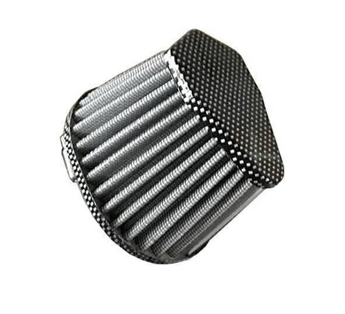 Filtro aria 38mm ovale - , carbon
