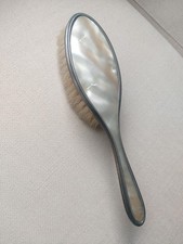 Spazzola capelli argento sterling 