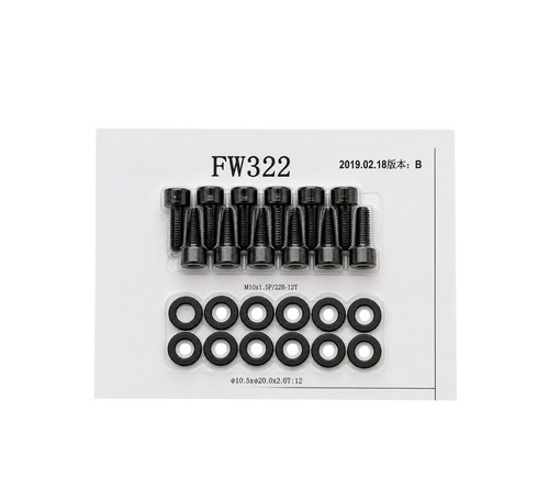 Set hardware porta manubri
