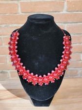 Collana uncinetto girocollo