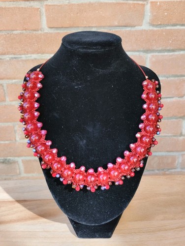 Collana uncinetto girocollo