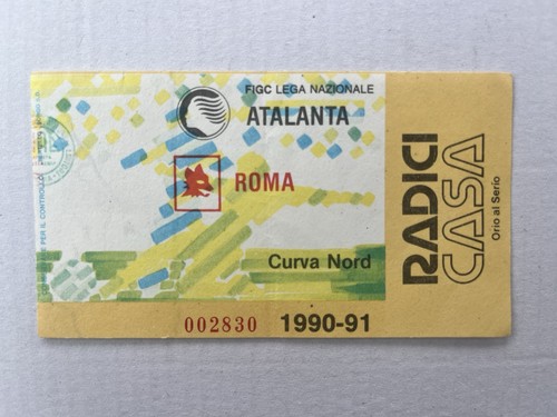 Atalanta roma 1990 - atalanta-roma, 1990/91