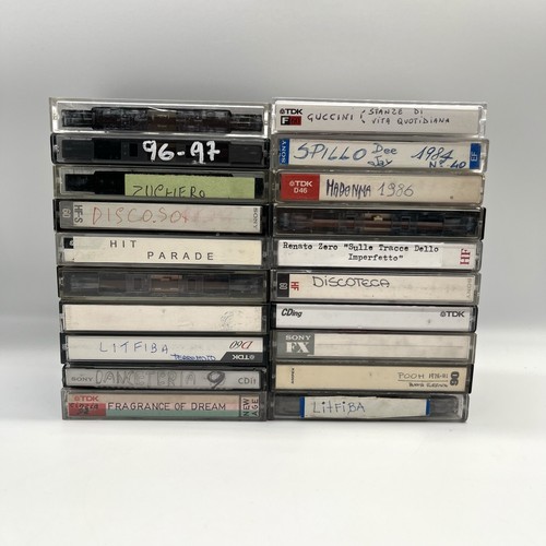Lotto musicassette - lotto, 20