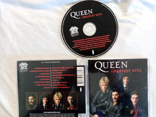 Queen greatest hits cd - greatest,