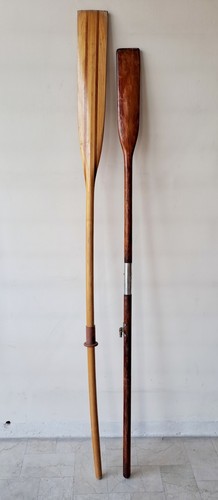 Coppia remi diversi legno - coppia, in