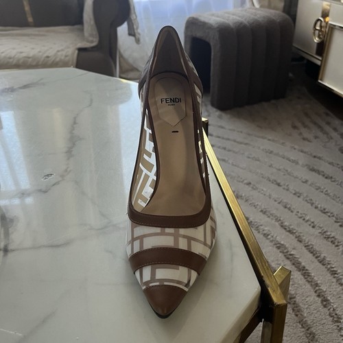 Fendi escarpins cuir colibri - escarpins,
