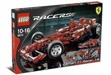 8674 LEGO Speed Racer Ferrari F1 1:8 Usato Completo, Used 100% Complete