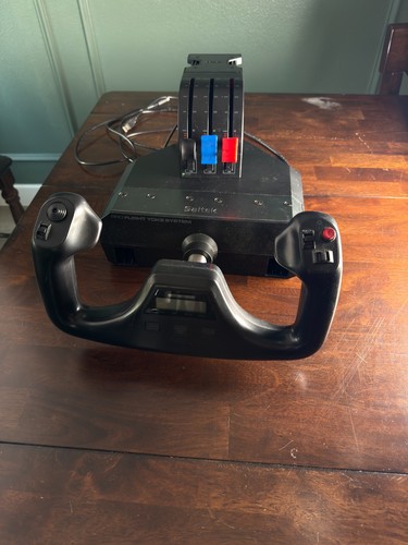 Saitek flight yoke system con - system,