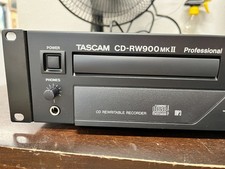 Tascam CD-RW900MKII Registratore CD Professionale ha telecomando e libretto
