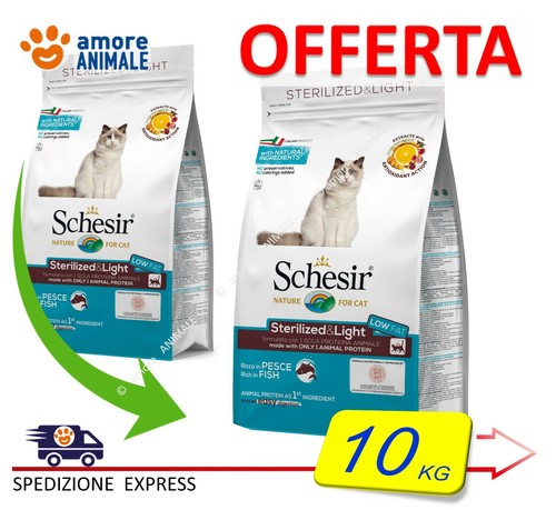 Schesir dry cat sterilized - dry, &