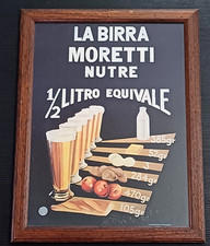 BIRRA MORETTI QUADRETTO STAMPA