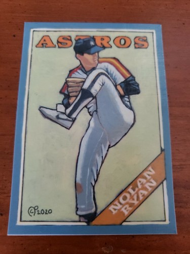 Baseball art card stampa - card, di