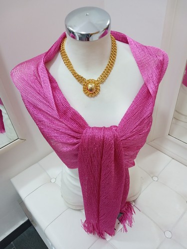 Stola cerimonia fucsia filo - stola,