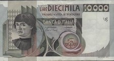 Italy   10,000  Lire