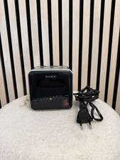 Sony ICF-C101W | Radiosveglia | Radio d'epoca anni '80 | Argento ottima!