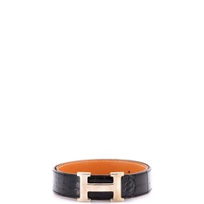Hermes Constance Belt Shiny
