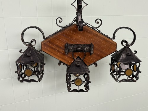Lampadario vintage lanterna - lanterna, a