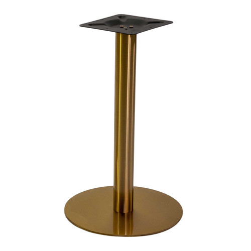 Base tavolo acciaio gordon oro - tavolo,