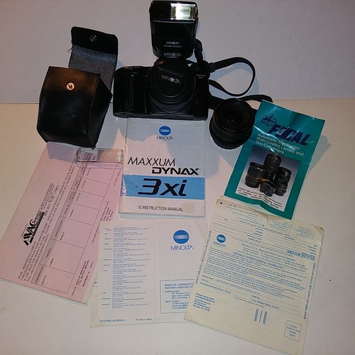 Minolta maxxum dynax - minolta, 3xi