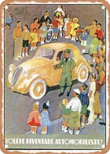 INSEGNA METALLO - 1936 FIAT