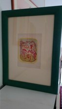 MINO MACCARI QUADRO CORNICE LE