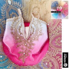 Vestito Tutù Saggio Danza Bambina Ragazza Multicolor Ballet Tutu Dress DANC150