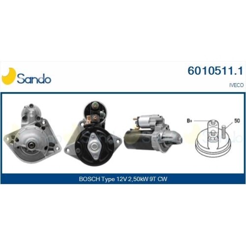 Motorino avviamento sando - di,