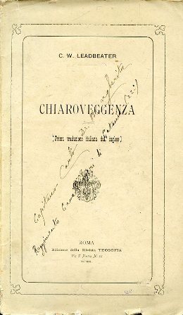 Chiaroveggenza prima - chiaroveggenza, (prima