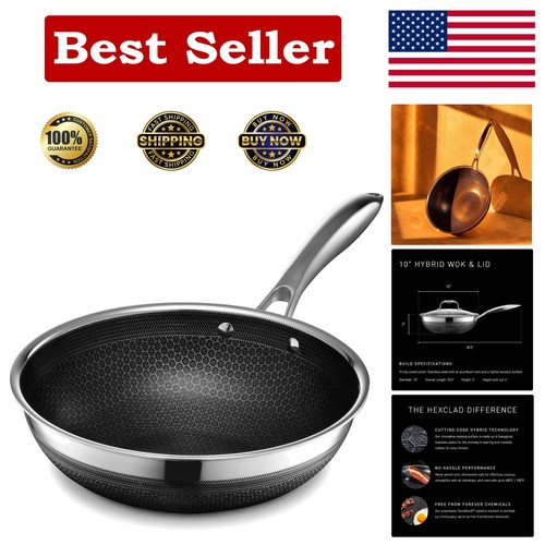 Wok ibrido antiaderente - , 10