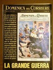 La Domenica del Corriere 3 Maggio 1964 WW1 Guerra Sarajevo D'annunzio Topo Gigio