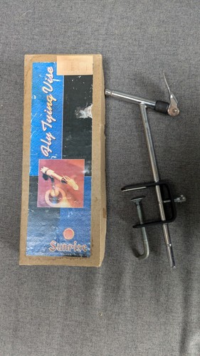 Vintage sunrise fly tying - vintage,