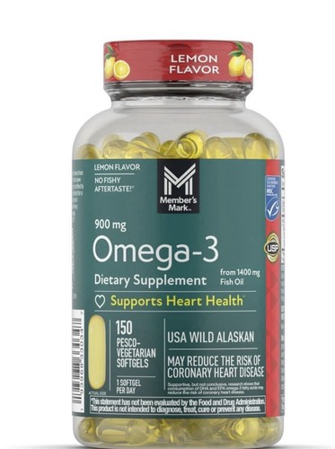 Member mark omega - omega-3, mg