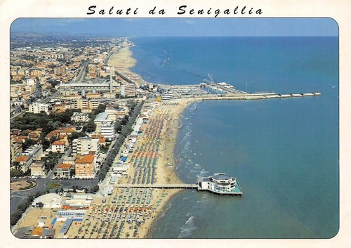 Cartolina senigallia panorama - cartolina,