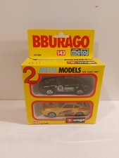 Burago Porsche 911 Carrera modellini scala 1/43 con scatola originale