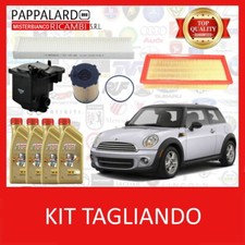 KIT TAGLIANDO 4 FILTRI + 4LT OLIO CASTROL MINI COOPER D R56 1.6D 90 109 CV