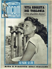 INCOM 1950/29=RITA HAYWORTH=FAMIGLIA TORLONIA=CURZIO MALAPARTE=FLORA VOLPINI=