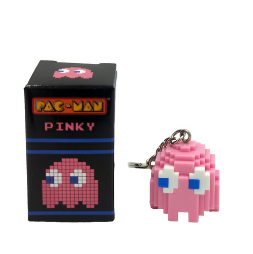 Portachiavi pacman 40th pinky - portachiavi,