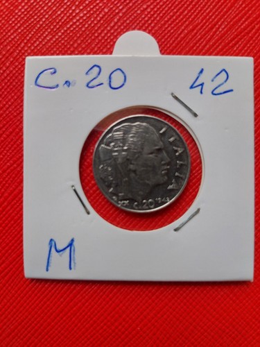 Moneta centesimi 1942 - 20,