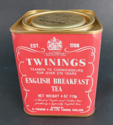 Scatola latta twinings - scatola,