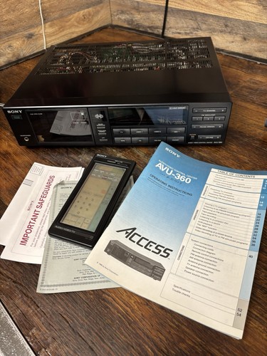 Sony stereo avu 360 - sony, avu-360
