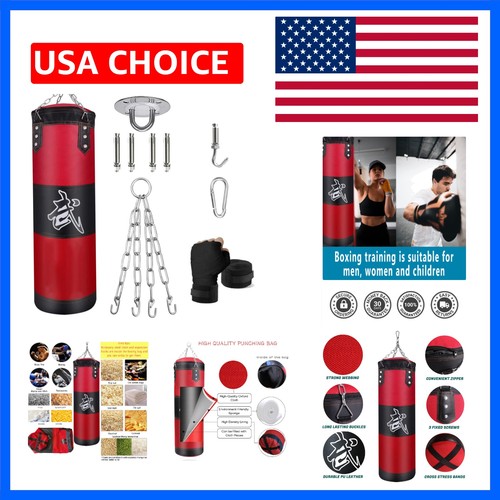 Set sacco boxe appendere - sacco,