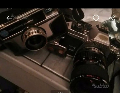 Nikon fg20 polaroid 340 con - nikon,
