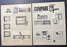 Rivista Pubblicità 1965 RCA Victor TV a colori