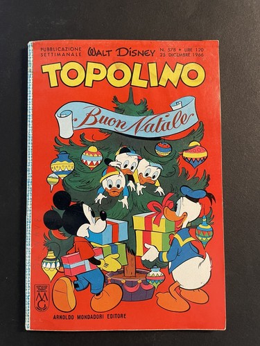 Topolino libretto 578 con - libretto,