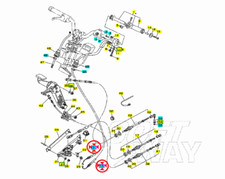 Cavo controllo idrogetto moto