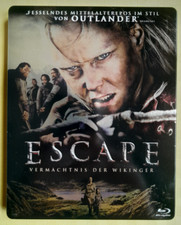 ESCAPE EREDITA' DEI VIKINGHI (2012) - STEELBOOK BLU-RAY Audio Tedesco