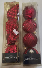 8 ADDOBBI NATALIZI VARIE DECORAZIONI PER ALBERO DI NATALE