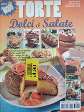 libro rivista torte dolci e salate la buona cucina ricette illustrato muffin