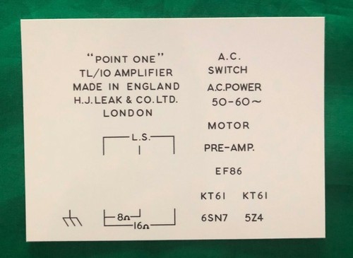 Leak tl10 point one - ,